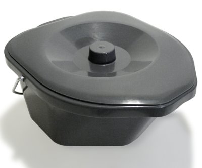 Toiletteneimer RS3 für Toilettenstuhl 9062 grau>>>>