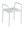 Duschhocker 9402-A höhenverstellbar mit Armlehne und Hygieneausschnitt weiß>>>>