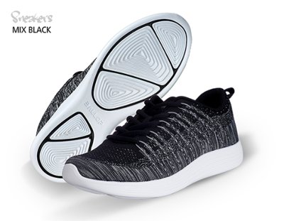BALLOP SNEAKERS Mix>>>>Farbe: schwarz Gr. 46