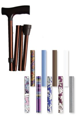 Faltstock höhenverstellbar 85-95cm>>>>Farbe: nautic Faltstock höhenverstellbar 85-95cm>>>>Farbe: nautic