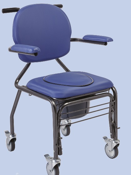 Toilettenrollstuhl Best up Mobil mit Standard-Sitzplatte Ocean Klapplehnen Toilettenrollstuhl Best up Mobil mit Standard-Sitzplatte Ocean Klapplehnen