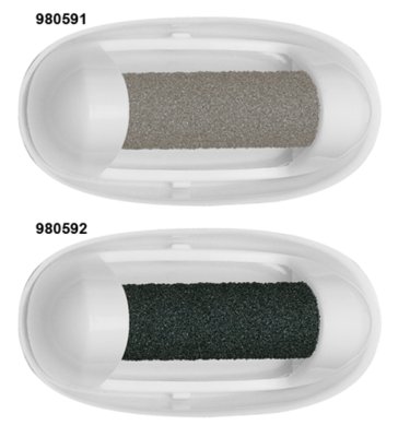 Ersatzrollen f.Foot Care,Hornhautentferner,grob(VE2), Ersatzrollen f.Foot Care,Hornhautentferner,grob(VE2),