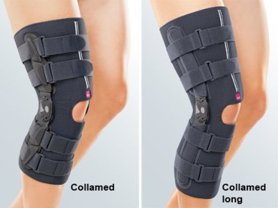 525331.jpg Knieorthese Collamed long grau>>>>Gr. XS