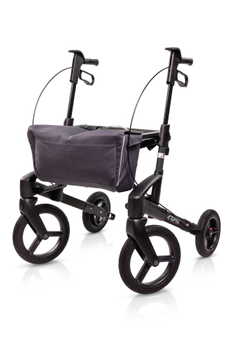 Rollator Olympos ATR Black Series S, OFF road wheels>>>>Farbe: nachtschwarz
