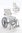 Dusch- und Toilettenrollstuhl AQUATEC OCEAN 24" Ergo weiß-grau>>>> Dusch- und Toilettenrollstuhl AQUATEC OCEAN 24" Ergo weiß-grau>>>>