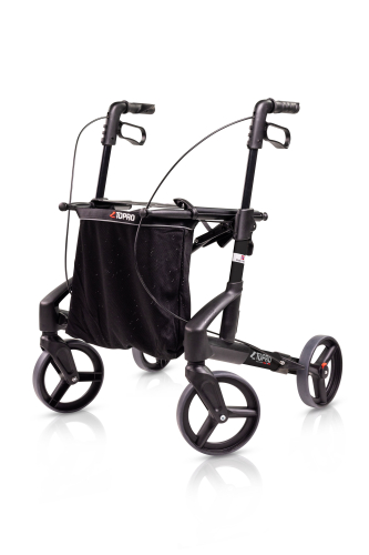 Rollator Troja Original Black Series M>>>>Farbe: nachtschwarz Rollator Troja Original Black Series S>>>>Farbe: nachtschwarz