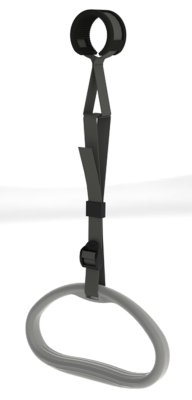 Triangelgriff ECO,Gurt mit Rutschsicherung grau>>>>