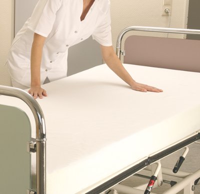 Spannbettlaken Wewa Care Molton>>>>100 x 200 cm