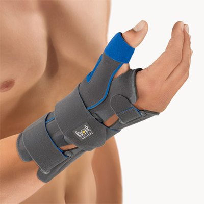 Bort Daumen-Handorthese SellaTex grau>>>>Gr. XL links