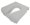 Softsitz für Dusch- und Toilettenrollstuhl AQUATEC OCEAN VIP/ OCEAN VIP XL / OCEAN DUAL VIP grau>>>>