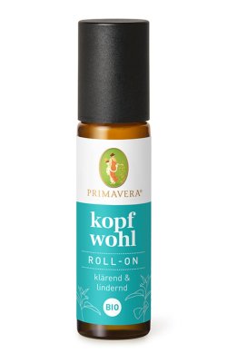 Primavera Aroma-Roller Kopfwohl bio 10ml>>>> Primavera Aroma-Roller Kopfwohl bio 10ml>>>>