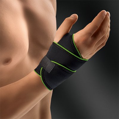 762060.jpg Bort Handgelenkbandage ActiveColor Sport schwarz-grün>>>>links