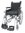 Standardrollstuhl ROTEC SB54,silber(Drive Medical),