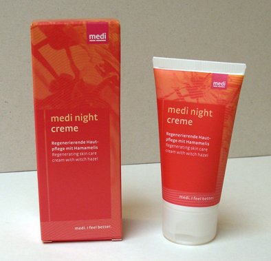 Hautpflege medi night Creme>>>>50 ml Hautpflege medi night Creme>>>>150 ml