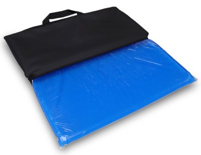 Systam Gelkissen m.Jersey-,Bezug 45x43x2,5cm,