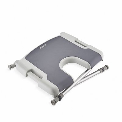 441579.jpg Duschhocker INVACARE Sorrento mit Ausschnitt, weiß-grau>>>>