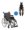 Standardrollstuhl Tomtar MR-S mit Trommelbremse, Kombiarmlehne, PU mangan grey metallic>>>>SB 45 cm Standardrollstuhl Tomtar MR-S mit Trommelbremse, Kombiarmlehne, PU mangan grey metallic>>>>SB 45 cm