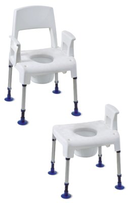 Multifunktions-Duschstuhl AQUATEC PICO 3 in 1, weiß>>>>