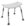 Duschhocker DURO KD mit Haltegriffen im Sitz, weiß>>>>