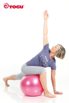 Redondo-Ball Mein Yoga 42cm,rubinrot(TOGU),