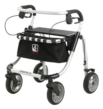 Rollator POLO PLUS-T, silber>>>>SH 55 cm Rollator POLO PLUS-T, silber>>>>SH 55 cm