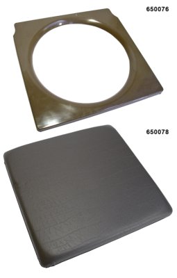 Toilettenstuhleinsatz f.,Sanilette braun