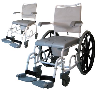 390225.jpg Dusch-Toilettenrollstuhl,DuoMotion 24"Räder,