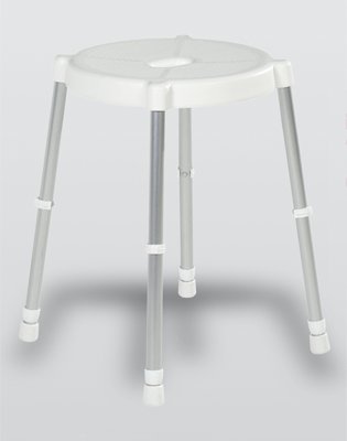 Duschhocker TURIN höhenverstellbar weiß>>>> Duschhocker TURIN höhenverstellbar weiß>>>>