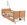 aks-Bett D4 LowEntry Metall-Liegefläche, 29V-SMPS 90x200cm,Holz>>>>