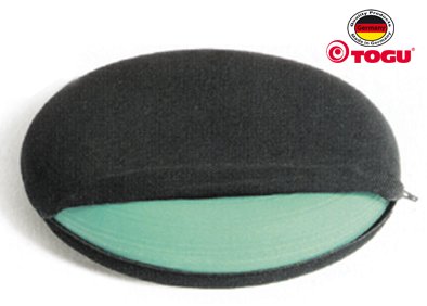 Ballkissenbezug, schwarz>>>>Ausf.: Durchmesser 36 cm