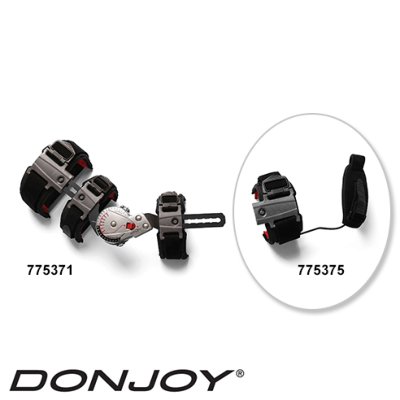 Ellenbogenorthese DONJOY X-Act ROM Elbow, schwarz-grau, universal>>>>rechts