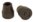 Gummipuffer f.Vierfußgehhilfe,16mm schwarz(Dr.JUNGHANS),