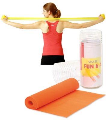 Fun & Active Band Sissel>>>>Ausf.: leicht (orange) Fun & Active Band Sissel>>>>Ausf.: stark (grün)