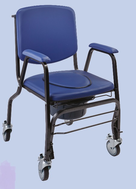 Toilettenrollstuhl Confort Mobil mit Standard-Sitzplatte Ocean Toilettenrollstuhl Confort Mobil mit Standard-Sitzplatte Ocean