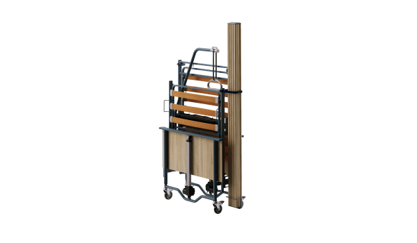 Pflegebett domiflex 3, 90x200cm>>>>Farbe: Buche gedämpft Pflegebett domiflex 3, 90x200cm>>>>Farbe: Buche gedämpft