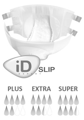 iD Expert Slip TBS Super Large Hüfte 115 bis 155cm (1 Karton: 3 x 28 Stück)>>>>