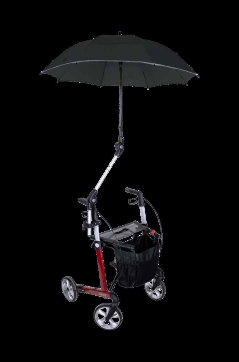 ROLLATORSCHIRM.99.SR Universell schwarz, silberAluminium, Fiberglas, Kunststoff ROLLATORSCHIRM.99.SR Universell schwarz, silberAluminium, Fiberglas, Kunststoff