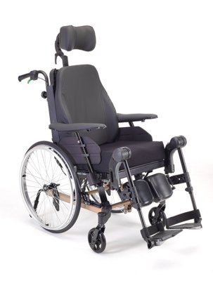 Multifunktions- und Lagerungsrollstuhl Rea Clematis Pro mit Pelotten perlmuttbeige>>>>SB 49 cm
