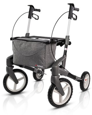 Rollator TOPRO Olympos ATR>>>>Farbe: silber Gr. S