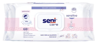 Seni Care SENSITIVE,Feuchtpflegetücher(68Stk.), Seni Care SENSITIVE,Feuchtpflegetücher(68Stk.),