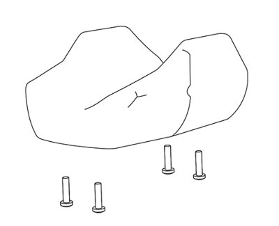 340764.jpg Arthritis-Armauflage Polster für Rollator Fakto+ inklusive Schrauben>>>>