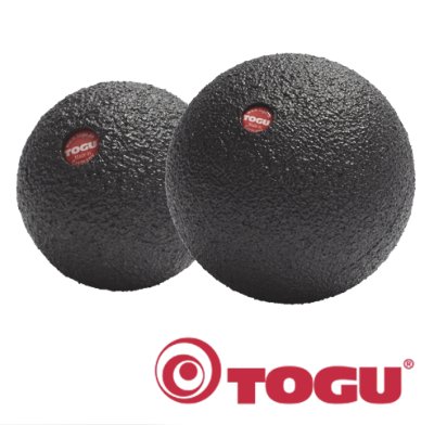 Blackroll Massageball, schwarz>>>>12 cm