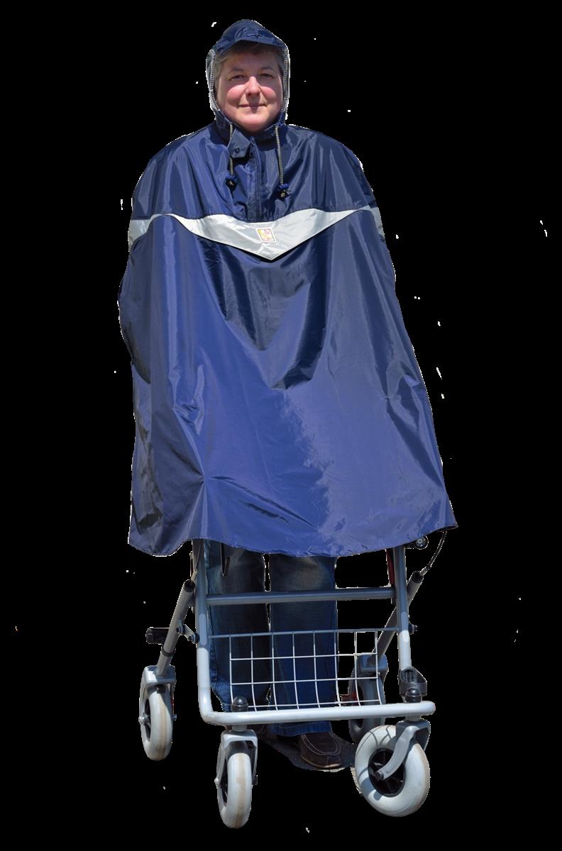 ROLLATOR.PONCHO.Bblau100% Nylon ROLLATOR.PONCHO.Bblau100% Nylon