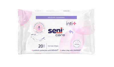 Seni Care INTI+ Feuchtpflegetücher (VPE: 20 Stück)>>>>