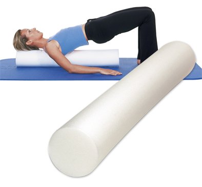 SISSEL Pilates Roller 15x90cm inklusive Übungsposter weiß>>>> SISSEL Pilates Roller 15x90cm inklusive Übungsposter weiß>>>>