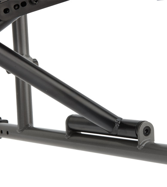 Rollstuhl S-Eco 2, mit Trommelbremse, PU, Duo-Armlehnen, anthrazit-metallic>>>>SB 49 cm