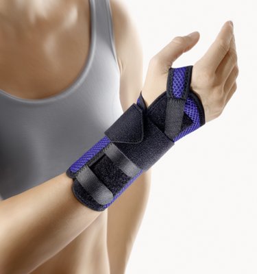 Bort Handgelenkbandage ManuStabil kurz grau>>>>Gr. S links Bort Handgelenkbandage ManuStabil kurz beige>>>>Gr. L rechts