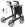 Rollator ATHLON SL Carbon Standard mit Stockhalter und Tasche>>>>Farbe: rot SH M/55 cm Rollator ATHLON SL Carbon Komfort mit PUR-Softrädern>>>>Farbe: weiß SH L/62 cm