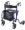 340226.jpg Alu-Rollator RL-smart,PU,Sitz,Stockhalter,Netztasche,platin,