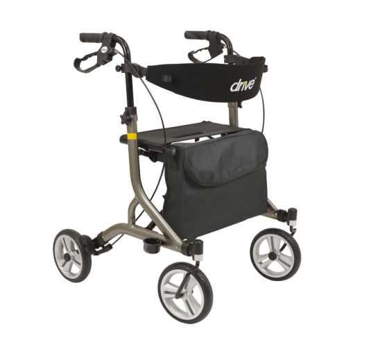 Rollator Nitro SL>>>>Farbe: grau-metallic